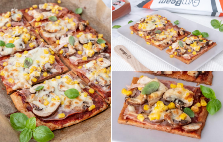 Rețetă fitness: Pizza proteică cu aluat din brânză proaspătă de vaci