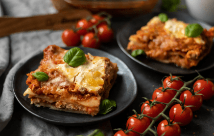 Rețetă fitness: Lasagna cu pui și ricotta