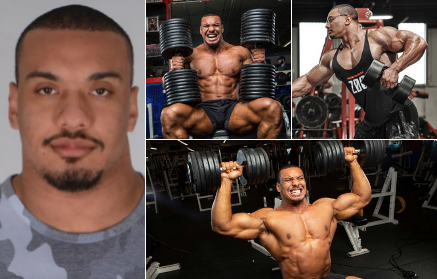 Larry Wheels: Un bărbat musculos și un powerlifter ce deține recorduri și care consumă până la 5500 de calorii pe zi în timpul antrenamentelor