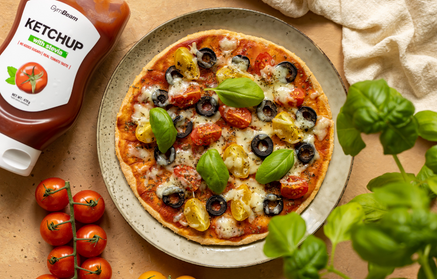 Rețetă Fitness: Pizza crocantă ce conține doar 54 kcal pe felie