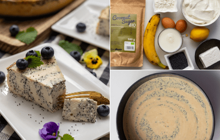 Rețetă fitness: Cheesecake cu brânză de vaci și semințe de mac